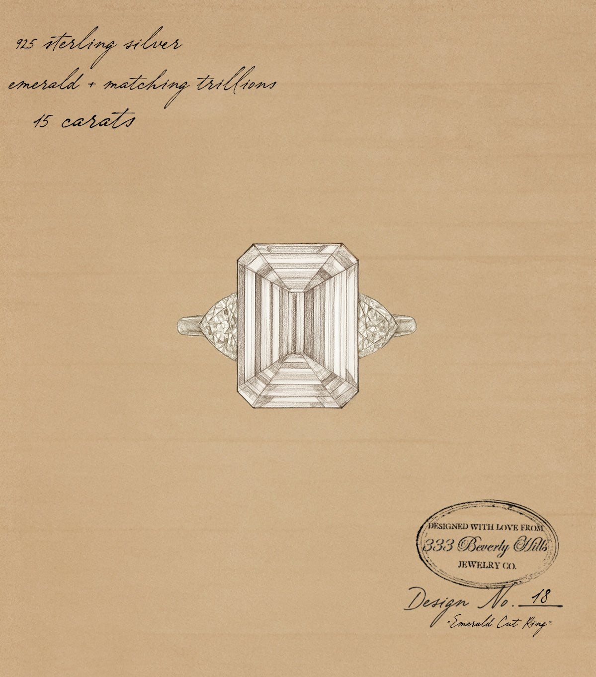 The Grand Emerald Cut Ring