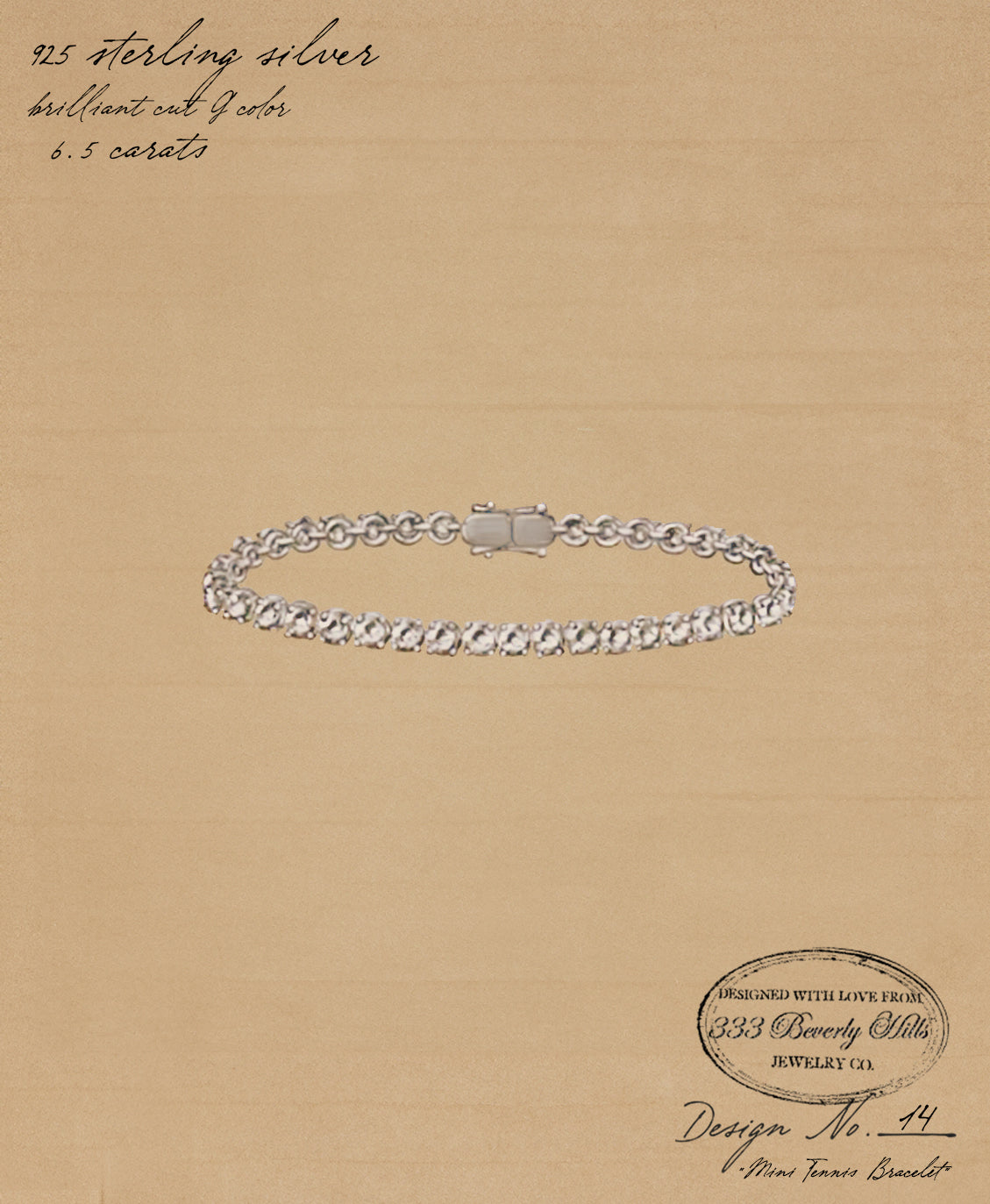 The Mini Tennis Bracelet