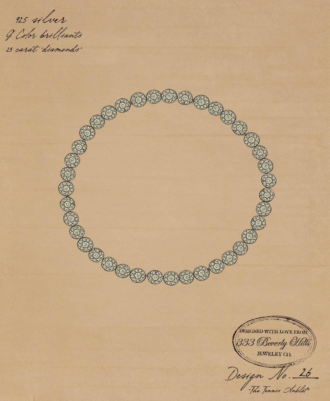 The Tennis Anklet