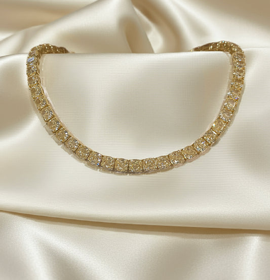 The Canary Tennis Necklace