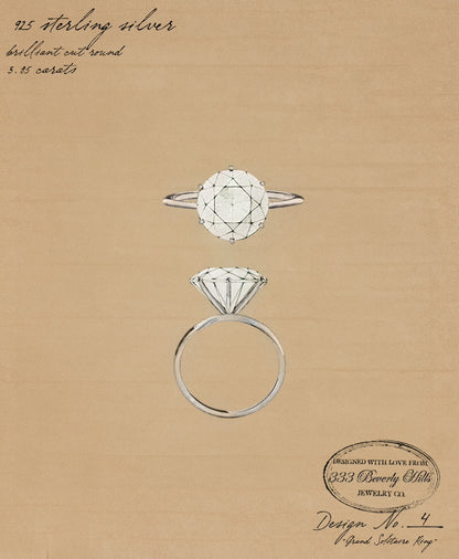 The Grand Solitaire Ring