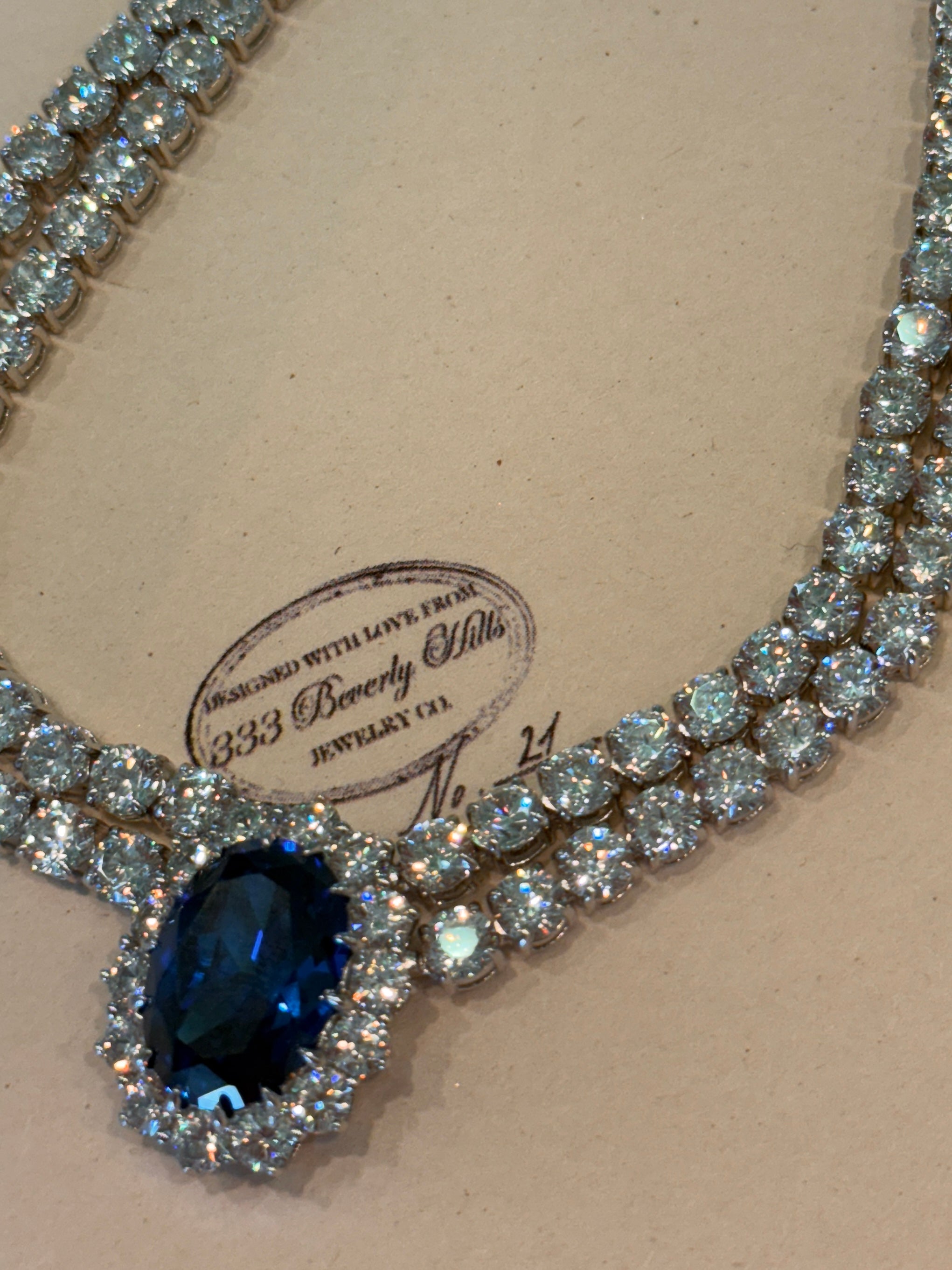 Grand Sapphire Necklace – 333 Beverly Hills