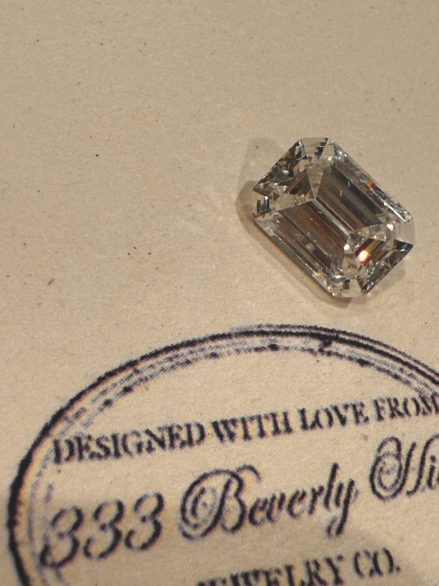 The Emerald Cut Pendant Necklace