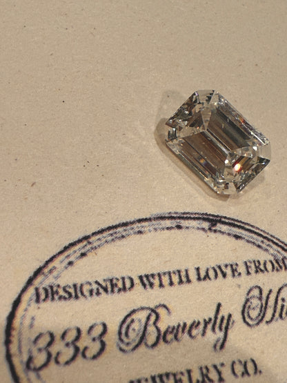 The Emerald Cut Pendant Necklace