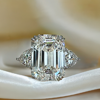 The Grand Emerald Cut Ring