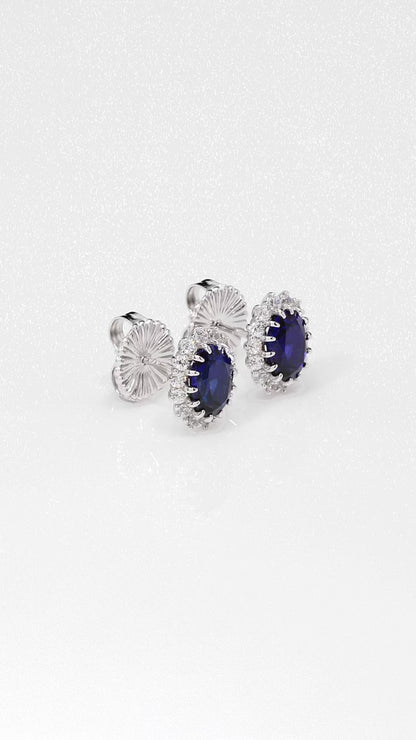 SAPPHIRE EARRINGS