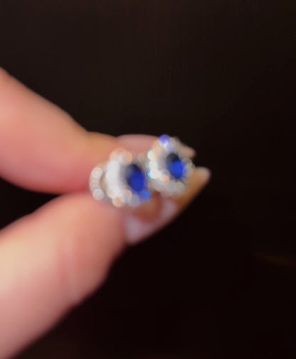 The Sapphire Earrings