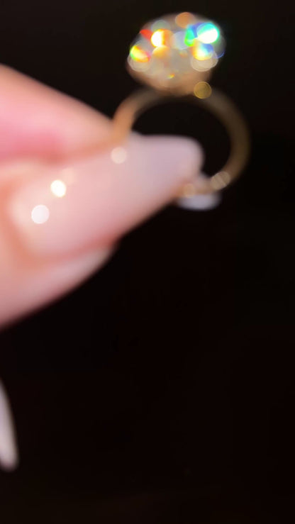 The 14KT Grand Oval Ring