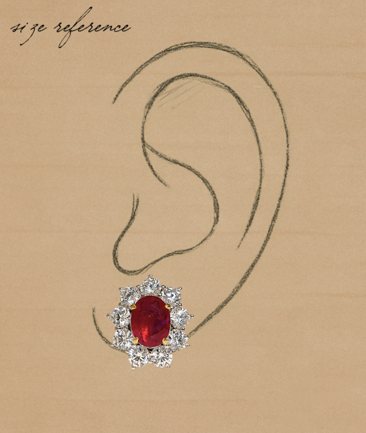 The Ruby Earrings